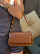 Vendedor IndicadoBolsas Feminina 2 Fivela Delicada Versátil Alça De Ombro Modelo Baguete