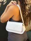 Vendedor IndicadoBolsas Feminina 2 Fivela Delicada Versátil Alça De Ombro Modelo Baguete