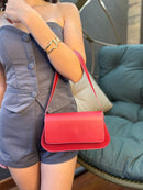 Bolsa Feminina Baguete Versátil – BEGE