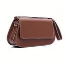 Vendedor IndicadoBolsas Feminina 2 Fivela Delicada Versátil Alça De Ombro Modelo Baguete