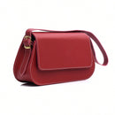 Vendedor IndicadoBolsas Feminina 2 Fivela Delicada Versátil Alça De Ombro Modelo Baguete