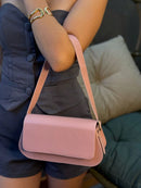 Vendedor IndicadoBolsas Feminina 2 Fivela Delicada Versátil Alça De Ombro Modelo Baguete