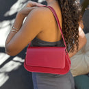 Vendedor IndicadoBolsas Feminina 2 Fivela Delicada Versátil Alça De Ombro Modelo Baguete