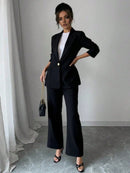 Vendedor IndicadoZalla Conjunto blazer de manga 3/4 e calça pantalona cintura alta modelo social e elegante