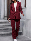 Vendedor IndicadoZalla Conjunto blazer de manga 3/4 e calça pantalona cintura alta modelo social e elegante