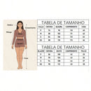 Vendedor IndicadoZalla Conjunto blazer de manga 3/4 e calça pantalona cintura alta modelo social e elegante