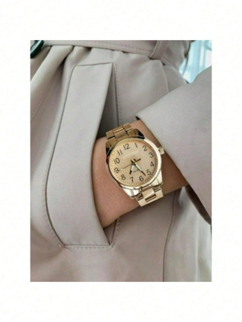 Vendedor Indicado
Relógio Feminino Quartzo Dourado Banhado a Ouro 18k Original a Prova d'água