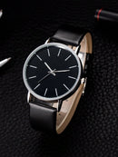 1 Peça Relógio de Pulso Feminino de Luxo, Moderno e Simples, Grande Mostrador de Barra Escala, Relógio de Quartzo para Mulheres, Presente, Relogio Masculino, Opção Ideal para Presentes (Apenas o Relógio de Pulso)