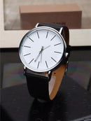 1 Peça Relógio de Pulso Feminino de Luxo, Moderno e Simples, Grande Mostrador de Barra Escala, Relógio de Quartzo para Mulheres, Presente, Relogio Masculino, Opção Ideal para Presentes (Apenas o Relógio de Pulso)