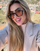 Óculos de Sol Meia Armação Dupla – Gamora Brasil