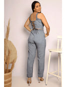 Conjunto Alfaiataria Social Feminino Calça e Cropped Corselet Em Linho Simples Casual elegante Nó Bolso Assimétrico Praia