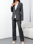 Vendedor IndicadoZalla Conjunto Blazer Max e Calça Feminino Alfaiataria