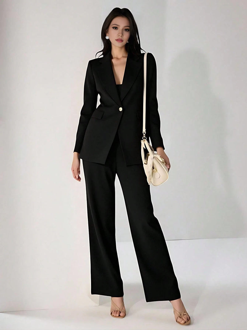 Vendedor IndicadoZalla Conjunto Blazer Max e Calça Feminino Alfaiataria