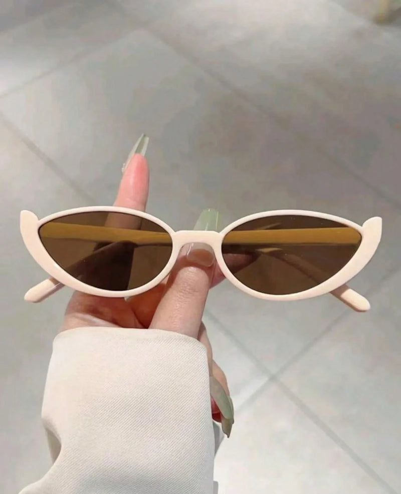1 Par de Óculos de Moda Estilo Gatinho para Mulheres para Decoração, Acessórios Elegantes para Praia, Acessórios de Praia para Mulheres, Óculos Escuros, Básicos da Moda, Roupas Outono Inverno para Mulheres, Casual para Negócios, Presentes