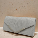 Bolsa Clutch Festa com Glitter – CHAMPANHE