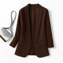 Vendedor Indicado
Blazer Social Alfaiataria Feminino Sobretudo Manga longa Elegante