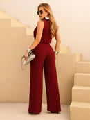 Vendedor IndicadoCONJUNTO ELEGANTE COLETE E CALÇA PANNTALONA PERNA LARGA EM ALFAIATARIA LOOK CHIQUE E MODERNO