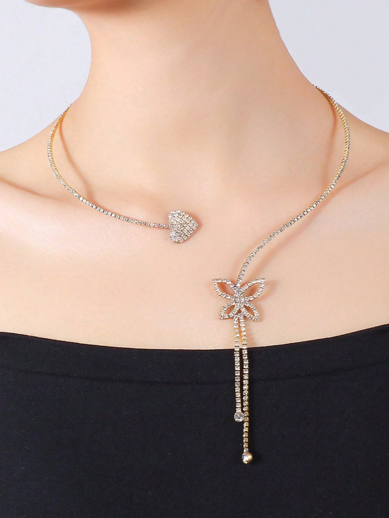 Colar Choker Ajustável Flor de Zircônia – Gamora Brasil