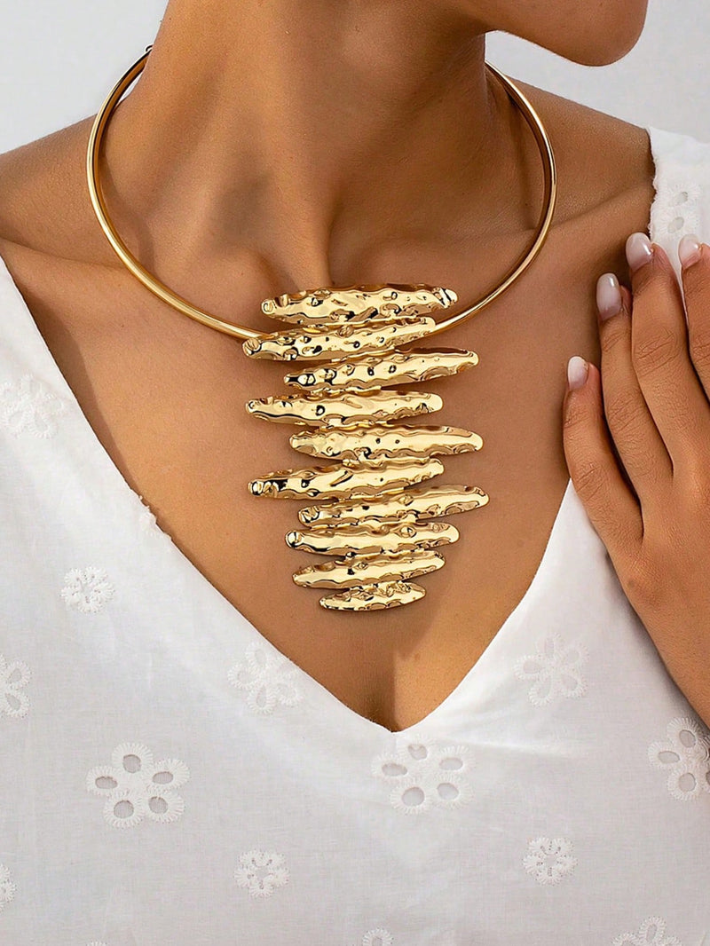 Colar de Pescoço Collarbone Minimalista para Mulheres