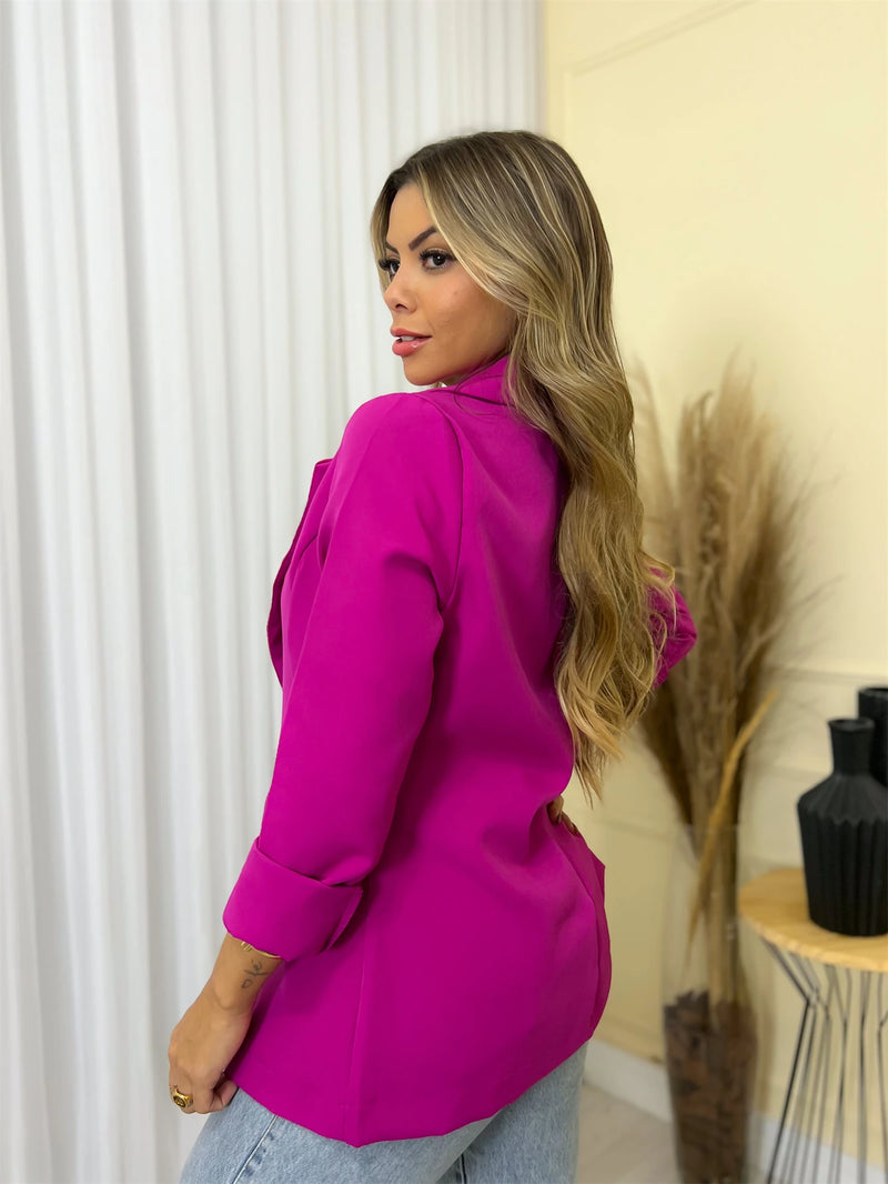 Vendedor Indicado
FEMININA EIRELI Blazer / despojado/ elegante/sexy / Tendencia /Moda Feminina / social morderno / Coleção Nova 23 FL-218