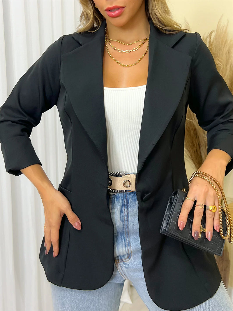 Vendedor Indicado
FEMININA EIRELI Blazer / despojado/ elegante/sexy / Tendencia /Moda Feminina / social morderno / Coleção Nova 23 FL-218
